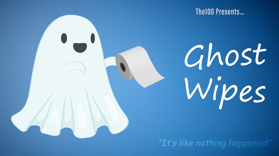 Ghost Wipes The100.io